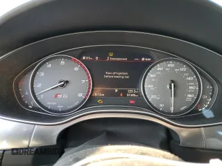 2016 Audi S6 Premium Plus with VIN WAUF2AFC9GN195344, listed as a Copart auction lot 75687244 with 91,345 mi miles and Salvage Title. Bid and sale history available at carsss.com. Image 9.