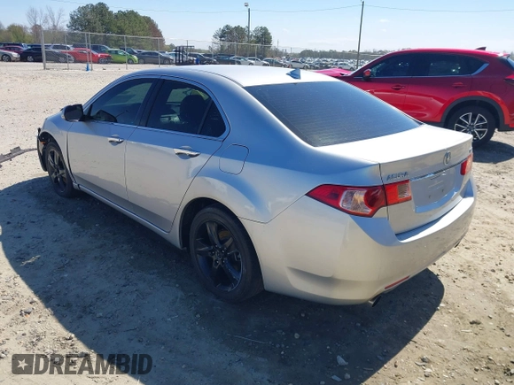 2012 Acura TSX Tech Pkg with VIN JH4CU2F67CC024628, listed as a IAAI auction lot 41817237 with 135,485 mi miles. Bid and sale history available at carsss.com. Image 3.