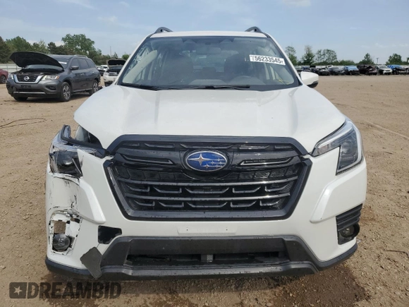 2023 Subaru Forester Limited with VIN JF2SKAPC5PH445646, listed as a Copart auction lot 56233545 with 13,187 mi miles and Salvage title. Bid and sale history available at DreamBid. Image 5.