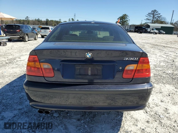 2003 BMW 3 Series 330i with VIN WBAEV53413KM29382, listed as a Copart auction lot 49380555 with 144,647 mi miles and Salvage Title. Bid and sale history available at carsss.com. Image 6.
