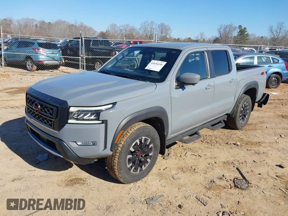 2022 Nissan Frontier SV with VIN 1N6ED1EKXNN666736, listed as a IAAI auction lot 41654456 with 47,935 mi miles and . Bid and sale history available at DreamBid. Image 17.