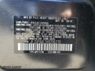 2017 Subaru Crosstrek with VIN JF2GPAAC3H9206270, listed as a Copart auction lot 47038195 with 174,656 mi miles and Clean Title. Bid and sale history available at carsss.com. Image 13.