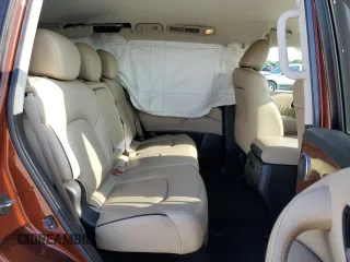 2017 Nissan Armada SL with VIN JN8AY2ND8H9010517, listed as a Copart auction lot 61785834 with 142,157 mi miles and Salvage Title. Bid and sale history available at carsss.com. Image 11.