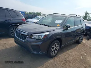 2020 Subaru Forester Premium with VIN JF2SKAJCXLH577546, listed as a IAAI auction lot 42594599 with 55,168 mi miles and . Bid and sale history available at DreamBid. Image 2.