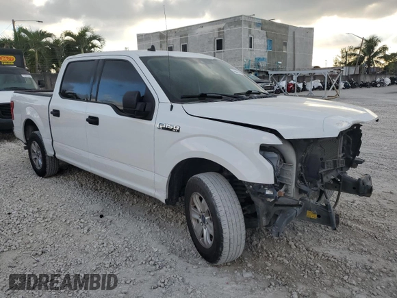 2020 Ford F-150 XL with VIN 1FTEW1CB0LFA29295, listed as a Copart auction lot 43240745 with 96,860 mi miles and Non Repairable. Bid and sale history available at carsss.com. Image 4.