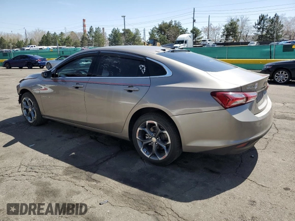 2022 Chevrolet Malibu LT with VIN 1G1ZD5ST3NF130691, listed as a Copart auction lot 52764645 with 83,026 mi miles and Salvage Title. Bid and sale history available at DreamBid. Image 2.