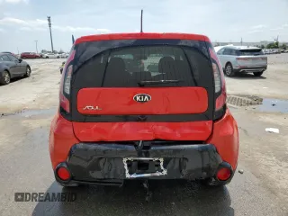 2016 Kia Soul + with VIN KNDJP3A52G7861368, listed as a Copart auction lot 54333335 with 91,454 mi miles and Salvage Title. Bid and sale history available at carsss.com. Image 6.