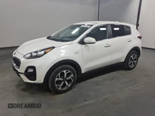 2021 Kia Sportage LX with VIN KNDPMCAC5M7906929, listed as a Copart auction lot 48484915 with 81,764 mi miles and Clean Title. Bid and sale history available at carsss.com. Image 1.