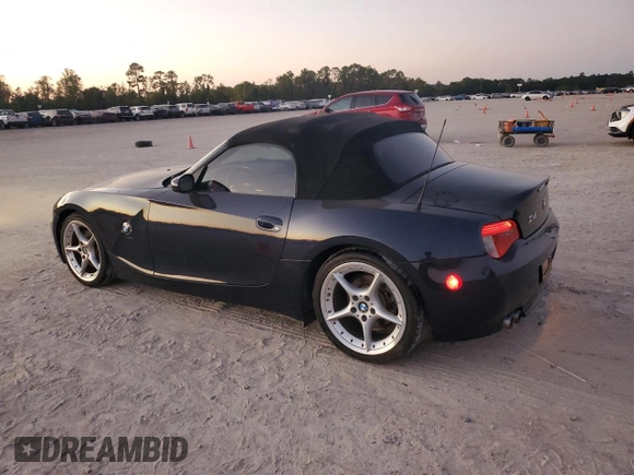 2008 BMW Z4 3.0si with VIN 4USBU53578LX04489, listed as a Copart auction lot 80902064 with 54,305 mi miles and Salvage Title. Bid and sale history available at carsss.com. Image 2.
