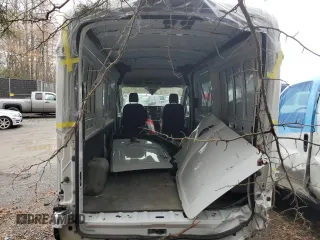 2021 Ford Transit Cargo with VIN 1FTBR1C88MKB00153, listed as a Copart auction lot 41636224 with 21,072 mi miles and Salvage Title. Bid and sale history available at DreamBid. Image 6.