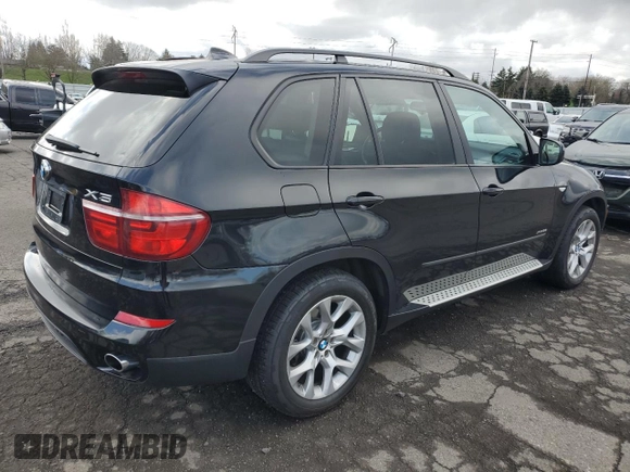 2013 BMW X5 xDrive35i with VIN 5UXZV4C53D0B00219, listed as a Copart auction lot 48434595 with 160,409 mi miles and Salvage Title. Bid and sale history available at carsss.com. Image 3.
