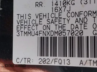2013 Toyota Tacoma with VIN 3TMMU4FNXDM057020, listed as a IAAI auction lot 42560987 with 177,333 mi miles and . Bid and sale history available at DreamBid. Image 9.