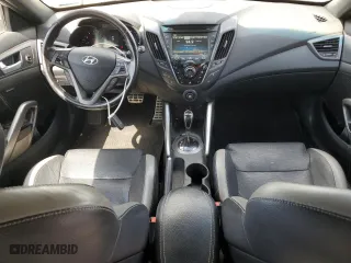 2016 Hyundai Veloster Turbo with VIN KMHTC6AE1GU263159, listed as a Copart auction lot 53990535 with 116,151 mi miles and Clean Title. Bid and sale history available at carsss.com. Image 8.