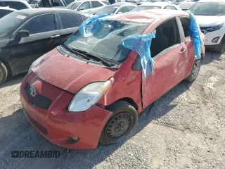 2007 Toyota Yaris с VIN JTDJT923475069133, выставлен на аукционе Copart как лот 58743175 с пробегом Не указан миль и Списание • Salvage title. История ставок и продаж доступна на DreamBid. Изображение 1.