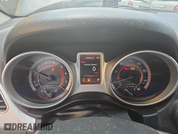 2017 Dodge Journey SXT с VIN 3C4PDCBG4HT533952, выставлен на аукционе Copart как лот 60115415 с пробегом 155 060 миль миль и Чистый • Clean title. История ставок и продаж доступна на DreamBid. Изображение 8.