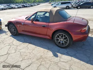 2000 BMW Z3 2.5L with VIN WBACH9348YLF90791, listed as a Copart auction lot 60079894 with 28,043 mi miles and Salvage Title. Bid and sale history available at carsss.com. Image 2.