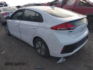 2018 Hyundai Ioniq Blue with VIN KMHC65LC4JU103376, listed as a IAAI auction lot 41463545 with 115,116 mi miles and . Bid and sale history available at DreamBid. Image 3.