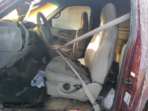 1997 Ford F-150 with VIN 1FTDF18W7VNA43842, listed as a Copart auction lot 80889804 with Not provided miles and Salvage title. Bid and sale history available at DreamBid. Image 7.