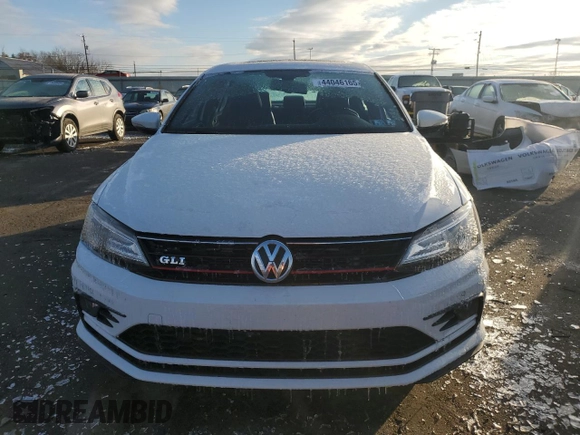 2016 Volkswagen Jetta Sedan 2.0T GLI SE with VIN 3VW5T7AJXGM407499, listed as a Copart auction lot 44046165 with 96,854 mi miles and Salvage Title. Bid and sale history available at carsss.com. Image 5.