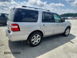 2013 Ford Expedition Limited с VIN 1FMJU1K59DEF23089, выставлен на аукционе Copart как лот 63058345 с пробегом 218 354 миль миль и Списание • Salvage title. История ставок и продаж доступна на DreamBid. Изображение 3.