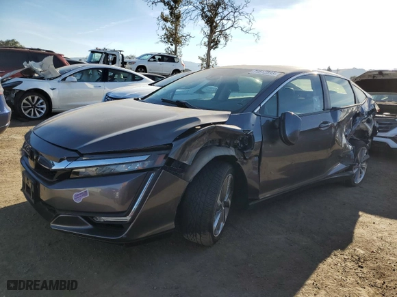 2018 Honda Clarity Plug-In Hybrid Touring with VIN JHMZC5F34JC020165, listed as a Copart auction lot 74812593 with 60,111 mi miles. Bid and sale history available at carsss.com. Image 1.