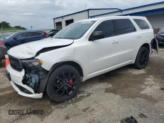2019 Dodge Durango SXT Plus with VIN 1C4RDJAG5KC633530, listed as a Copart auction lot 60895005 with 64,074 mi miles and Salvage title. Bid and sale history available at DreamBid. Image 1.