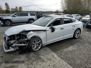 2023 Audi A5 Sportback Premium z VIN WAUABCF55PA017039, wystawiony jako Copart lot #73038784 z przebiegiem 32 293 mil mil oraz Szkoda całkowita • Salvage title. Historia ofert i sprzedaży dostępna na DreamBid. Obrazek 1.