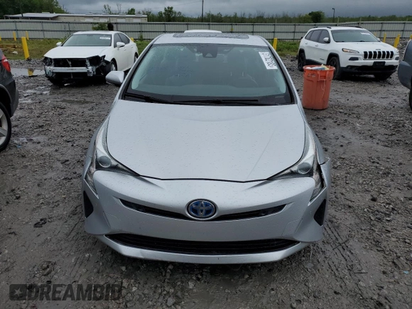 2018 Toyota Prius Two with VIN JTDKARFU6J3058523, listed as a Copart auction lot 51762185 with 111,745 mi miles and Salvage Title. Bid and sale history available at DreamBid. Image 5.