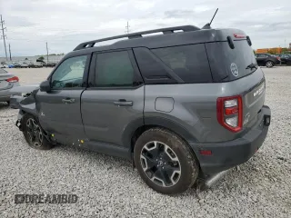 2024 Ford Bronco Sport Outer Banks with VIN 3FMCR9C68RRF08281, listed as a Copart auction lot 56272655 with Not provided miles and Salvage title. Bid and sale history available at DreamBid. Image 2.