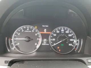 2016 Acura RLX Advance Pkg with VIN JH4KC1F96GC000085, listed as a Copart auction lot 73404314 with 18,419 mi miles and Salvage Title. Bid and sale history available at carsss.com. Image 9.