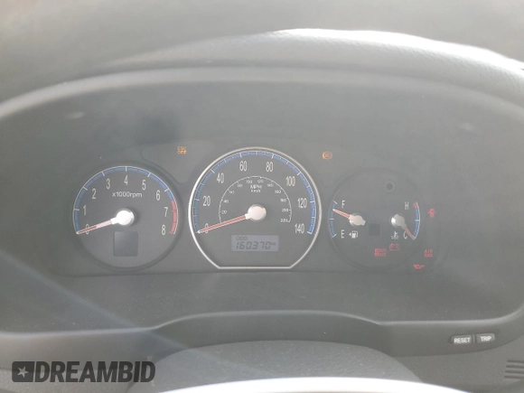 2007 Hyundai Santa Fe GLS with VIN 5NMSG73DX7H085144, listed as a Copart auction lot 51442225 with 160,370 mi miles and Salvage title. Bid and sale history available at DreamBid. Image 9.