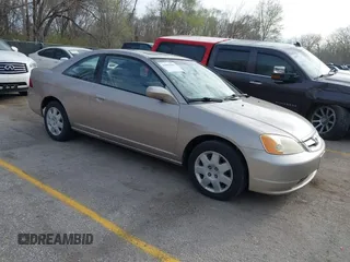 2002 Honda Civic EX with VIN 1HGEM22972L093944, listed as a IAAI auction lot 41893881 with 301,183 mi miles. Bid and sale history available at carsss.com. Image 1.
