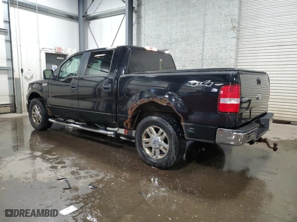 2008 Ford F-150 XLT with VIN 1FTPW14V38FB39086, listed as a Copart auction lot 49265375 with 153,521 mi miles and Salvage Title. Bid and sale history available at carsss.com. Image 2.