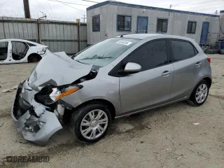 2014 Mazda Mazda2 Sport with VIN JM1DE1KZ7E0171839, listed as a Copart auction lot 54246295 with 179,317 mi miles and Salvage Title. Bid and sale history available at carsss.com. Image 1.