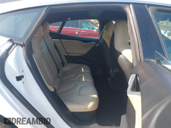 2016 Tesla Model S 90D with VIN 5YJSA1E26GF147327, listed as a IAAI auction lot 42077766 with 89,502 mi miles and . Bid and sale history available at DreamBid. Image 8.