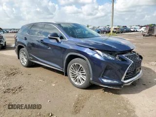 2022 Lexus RX 450hL Luxury with VIN JTJJGKFA8N2026687, listed as a Copart auction lot 66439125 with 39,177 mi miles and Salvage title. Bid and sale history available at DreamBid. Image 4.