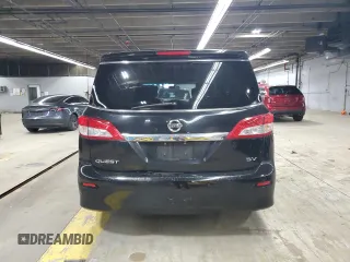 2015 Nissan Quest SV with VIN JN8AE2KPXF9121722, listed as a Copart auction lot 54067425 with 221,339 mi miles and Clean Title. Bid and sale history available at carsss.com. Image 6.