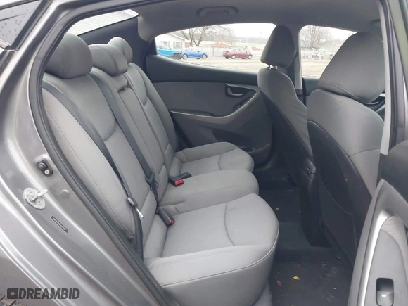 2012 Hyundai Elantra GLS PZEV with VIN 5NPDH4AEXCH071001, listed as a IAAI auction lot 41850232 with 147,278 mi miles. Bid and sale history available at carsss.com. Image 8.