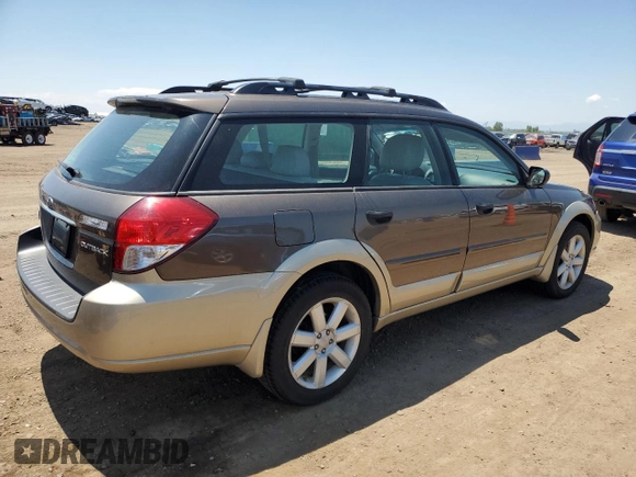 2008 Subaru Outback i z VIN 4S4BP61C087302239, wystawiony jako Copart lot #58825705 z przebiegiem 143 544 mil mil oraz Czysty tytuł • Clean title. Historia ofert i sprzedaży dostępna na DreamBid. Obrazek 3.