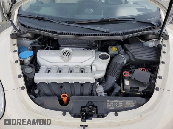 2009 Volkswagen Beetle S with VIN 3VWRF31Y29M409328, listed as a Copart auction lot 87849455 with 69,693 mi miles and Salvage title. Bid and sale history available at DreamBid. Image 11.