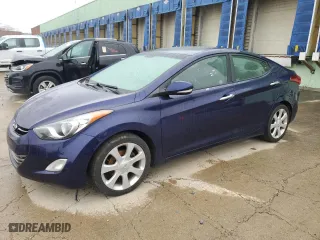 2012 Hyundai Elantra GLS with VIN 5NPDH4AE6CH110425, listed as a Copart auction lot 51688855 with 269,083 mi miles and Clean Title. Bid and sale history available at carsss.com. Image 1.