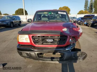 2002 Ford Ranger XL Fleet with VIN 1FTYR44V32PB52791, listed as a Copart auction lot 48700495 with 128,820 mi miles and Salvage Title. Bid and sale history available at carsss.com. Image 5.