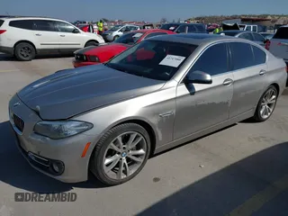 2015 BMW 5 Series 535i with VIN WBA5B1C56FG125286, listed as a IAAI auction lot 41747088 with 136,970 mi miles and . Bid and sale history available at carsss.com. Image 17.