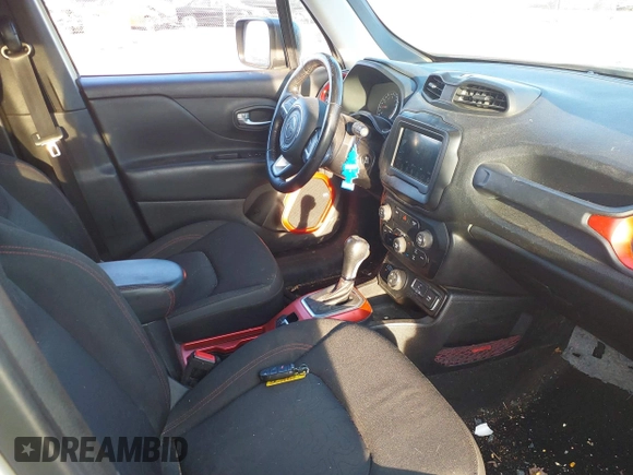 2019 Jeep Renegade Trailhawk with VIN ZACNJBC16KPK09448, listed as a IAAI auction lot 41785702 with 55,906 mi miles and . Bid and sale history available at DreamBid. Image 5.