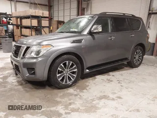 2020 Nissan Armada SL with VIN JN8AY2NC4L9619782, listed as a IAAI auction lot 41554399 with 137,306 mi miles. Bid and sale history available at carsss.com. Image 17.