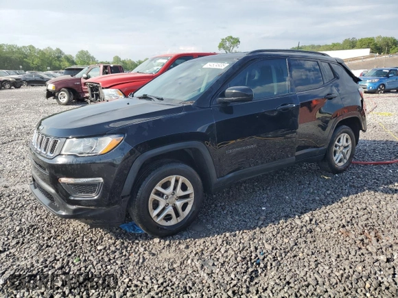 2018 Jeep Compass Sport с VIN 3C4NJCAB5JT335280, выставлен на аукционе Copart как лот 54524935 с пробегом 104 436 миль миль и Списание • Salvage title. История ставок и продаж доступна на DreamBid. Изображение 1.