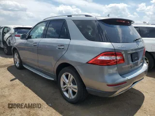 2015 Mercedes-Benz M 350 with VIN 4JGDA5HB3FA612466, listed as a Copart auction lot 63082615 with 74,675 mi miles and Clean title. Bid and sale history available at DreamBid. Image 2.