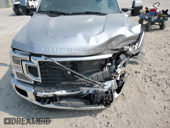2022 Ford F-450 XL with VIN 1FT8W4DT7NEF23622, listed as a Copart auction lot 64498774 with Not Provided miles and Salvage Title. Bid and sale history available at carsss.com. Image 11.
