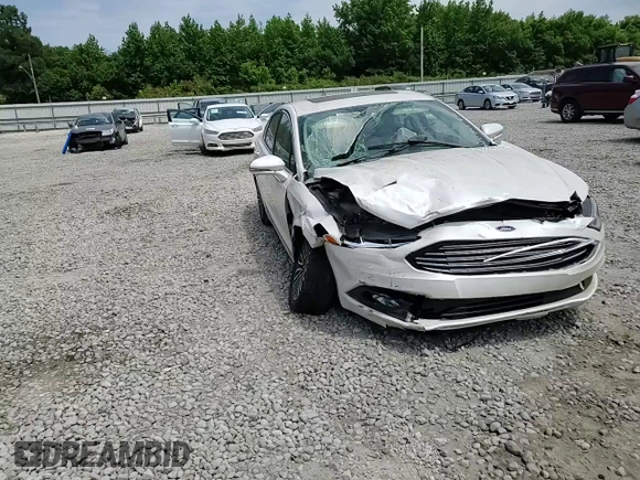 2017 Ford Fusion SE with VIN 3FA6P0H9XHR269911, listed as a Copart auction lot 58222835 with Not provided miles and Salvage title. Bid and sale history available at DreamBid. Image 13.