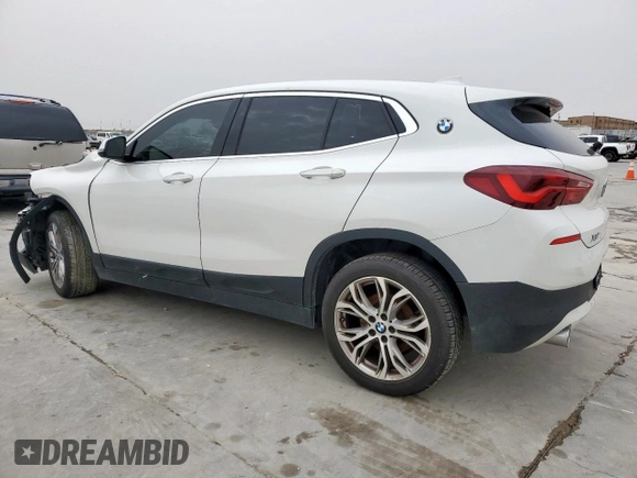 2022 BMW X2 xDrive28i with VIN WBXYJ1C02N5U07106, listed as a Copart auction lot 48243575 with 65,140 mi miles and Clean Title. Bid and sale history available at carsss.com. Image 2.